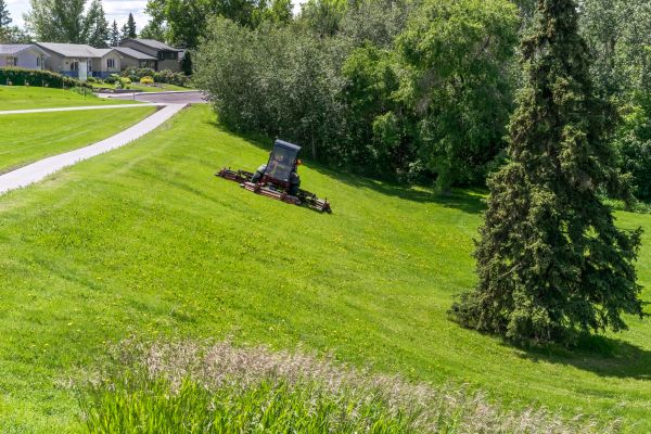 Hillside Mowing in Aiken